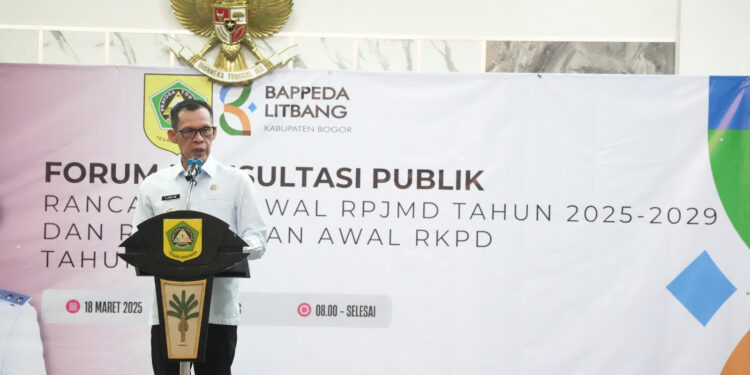 Forum Konsultasi Publik RPJMD dan RKPD Jadi Momentum Tuangkan Ide dan Gagasan Bangun Kabupaten Bogor