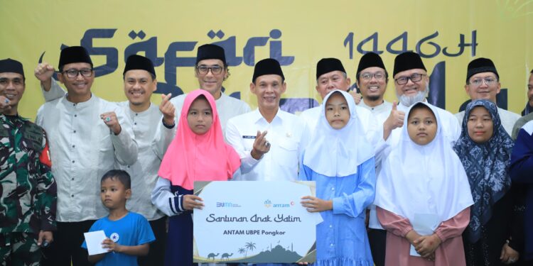 Wakil Bupati Bogor Jaro Ade Hadiri Safari Ramadhan dan Berikan Santunan di Nanggung