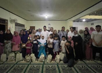 Yayasan Visi Nusantara Maju Gelar Buka Puasa dan Santunan untuk Yatim Piatu dan Dhuafa