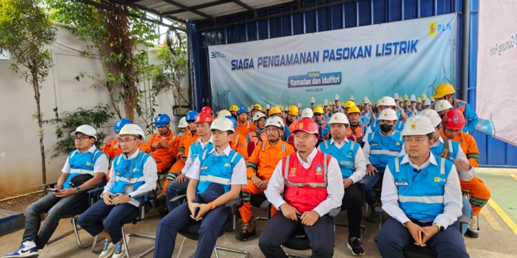 Gelar Apel Siaga RAFI 2025, PLN UP3 Gunung Putri Pastikan Keandalan Listrik di Bulan Ramadhan dan Idulfitri