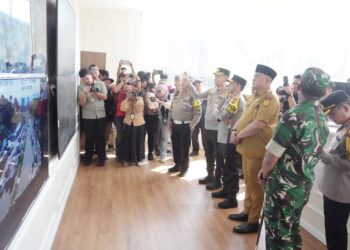 Bupati Bogor Dampingi Kapolda Jabar Pantau Arus Lalu Lintas di Jalur Puncak