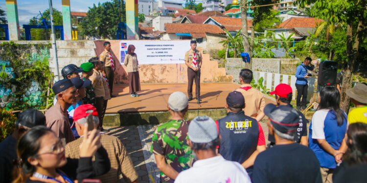 Dedie Rachim Resmikan Program Padat Karya 2025, Libatkan Ribuan Warga Kota Bogor