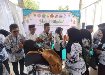 PGRI Klapanunggal Jalin Sinergi Demi Kemajuan Pendidikan dengan Perkuat Silaturahmi Antar Anggota