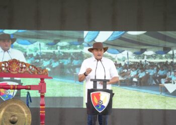 HUT TNI AU Ke-79, Bupati Bogor Rudy Susmanto Dukung “Pesta Patok” Domba Garut di Lanud ATS