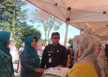 Guna Menstabilkan Harga Pangan, Kecamatan Sukamakmur Gelar GPM