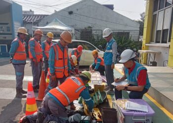 Tingkatkan K3, PLN ULP Cileungsi Gelar Pasukan dan Peralatan Yantek