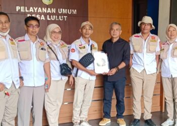 Sosialisasikan Ketahanan Pangan, Satria PAC Klapanunggal Silaturahmi ke Desa-desa