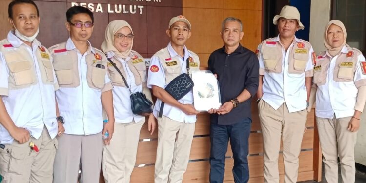 Sosialisasikan Ketahanan Pangan, Satria PAC Klapanunggal Silaturahmi ke Desa-desa