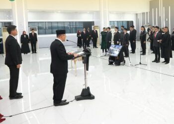 Tekankan Profesionalisme dan Integritas, Wamen ATR/Waka BPN Lantik 78 Pejabat Fungsional