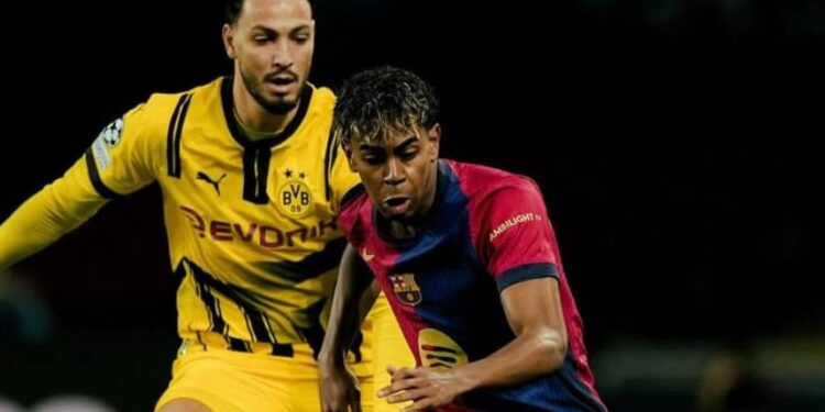 Barcelona Menggila, Bungkam Dortmund 4-0 di Perempat Final Liga Champions