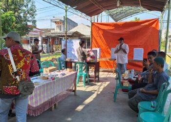 Warga Perumahan Perum Coco Garden Cluster Modesta Pilih Ketua RT Secara Demokratis