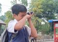 Lagi Antri Makanan di Acara Kirab Mahkota Binokasih, Siswa SMPN 2 Cibinong Kecopetan