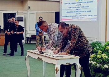 Pemkab Bogor Teken MoU dengan Kejari untuk Perkuat Penanganan Masalah Hukum Bidang Perdata dan Tata Usaha Negara