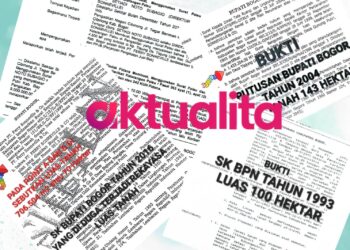 Dugaan Manipulasi Data Luas Tanah dalam Site Plan PT Ferry Sonneville Kembali Jadi Sorotan