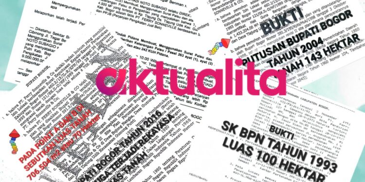 Dugaan Manipulasi Data Luas Tanah dalam Site Plan PT Ferry Sonneville Kembali Jadi Sorotan