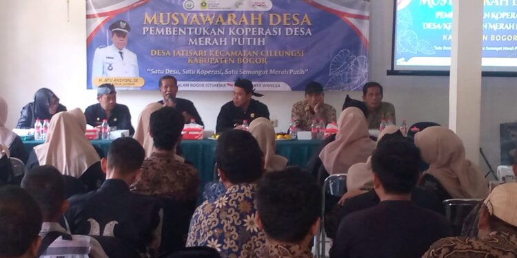 Koperasi Merah Putih di Desa Jatisari, H.Atu: Kita Sambut dengan Senang Hati