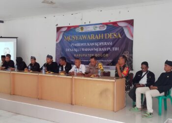 Untuk Kesejahteraan Warga, Pemdes Limusnunggal Bentuk Koperasi Merah Putih