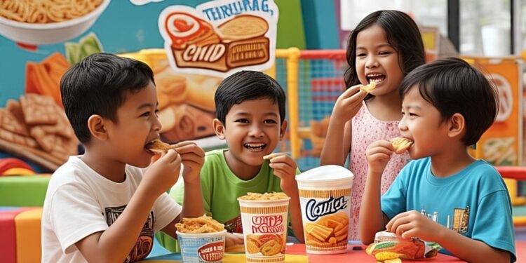 Anak Indonesia Kecanduan Makanan Palsu: UPF Menjadi Bom Waktu