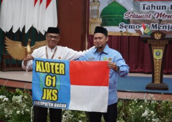 Jamaah Haji Kloter Terakhir Kabupaten Bogor Berangkat Ke Tanah Suci