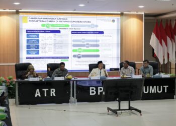 Menteri Nusron Lakukan Pembinaan di Kanwil BPN Provinsi Sumut, Bahas Penataan Pegawai untuk Layanan Pertanahan yang Optimal