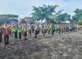 Gerakan Pramuka Kwartir Ranting Cileungsi Gelar Olahraga Bersama
