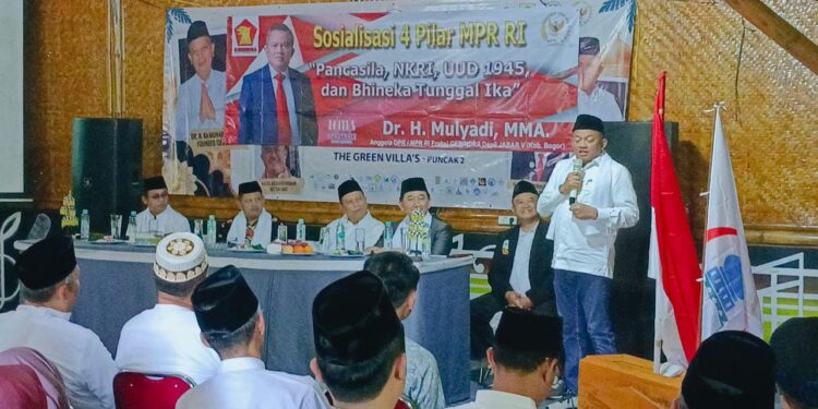 Mulyadi Sosialisasikan 4 Pilar Kepada Para Pengurus Masjid Se-Citra Indah Jonggol