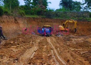 Bonar Pemilik Galian Ilegal Tantang Penutupan Proyeknya