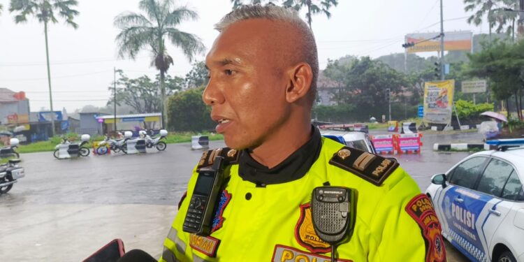 Lalin Jalur Puncak Kembali Normal Dua Arah, Satlantas Polres Bogor Imbau Waspada Cuaca Ekstrem