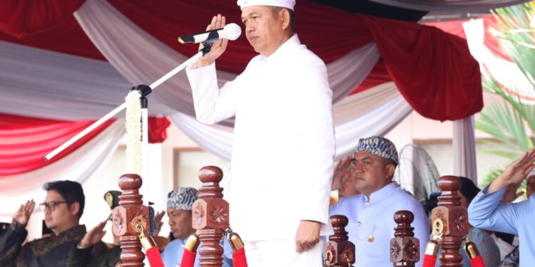 KDM Pimpin Upacara Hari Jadi Bogor ke-543, Serukan Pengembalian Jati Diri Sunda