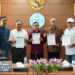 Disaksikan Dewan Pers, PWI Akhirnya Tandatangani Panitia Bersama Kongres Persatuan