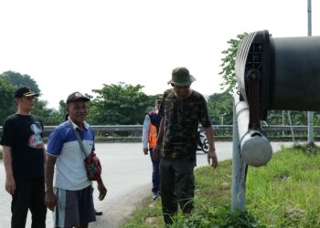 Pemerintah Desa Gunung Putri Berinisiatif Lakukan Penataan Exit Tol Gunungputri Secara Mandiri
