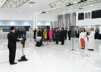 Lantik Pejabat Struktural dan Fungsional, Wamen Ossy Minta Jajaran Bekerja Adaptif terhadap Tantangan Zaman