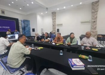 Panpel Kongres PWI Rapat Perdana Satukan Visi dan Perkuat Komitmen