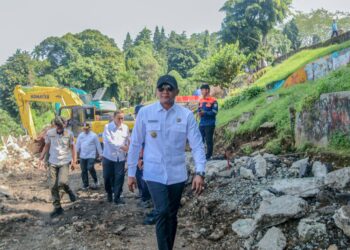 Pemkot Minta Komitmen Dirjen Perkeretaapian Selesaikan Longsor Batutulis
