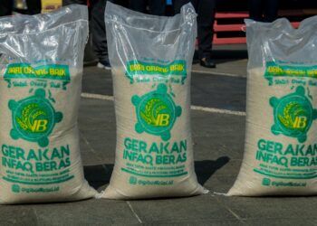 Pemkot dan GIB Bogor Salurkan Beras 54,3 Ton untuk Ponpes di Kota dan Kabupaten Bogor