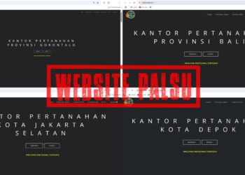 Beredar Situs Web Palsu Satker Kementerian ATR/BPN, Karo Humas dan Protokol: Pastikan Dapatkan Informasi dari Situs Resmi