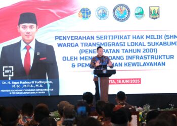Apresiasi Kementerian ATR/BPN, Menko AHY: Tanpa Kepastian Tanah Tak Akan Ada Pembangunan