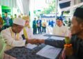 Nikah Massal Meriahkan HJB ke-543, 43 Pasangan Resmi Menjadi Suami Istri