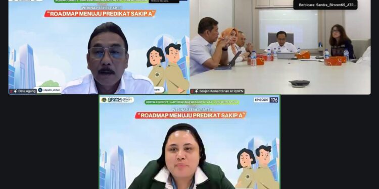 SAKIP Cerminan Akuntabilitas Publik, Irjen dan Sekjen Kementerian ATR/BPN Tegaskan Peran Strategis Pemimpin dan Integritas Kinerja