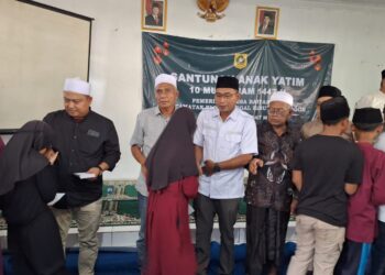 Pererat Kasih Sayang, Pemdes Bantarjati Berbagi Kepada 103 Anak Yatim
