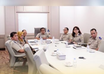 Evaluasi dan Analisis Kinerja Triwulan II, Sekjen Kementerian ATR/BPN Minta Jajaran Berkomitmen untuk Percepat Penyelesaian Program