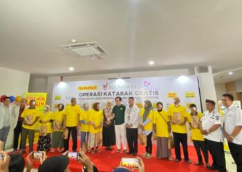 Ratusan Pasien Katarak Dioperasi Gratis di RS Permata Jonggol