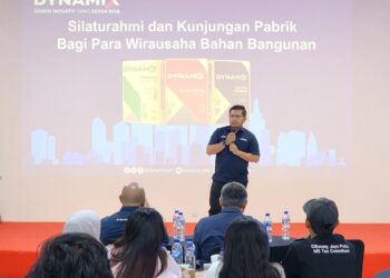 Perkuat Sinergi Berkelanjutan, Solusi Bangun Indonesia Ajak Pemilik Toko Kunjungi Pabrik Semen Dynamix