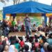 Junsam Ajak Ratusan Anak Yatim Berenang Gratis Sekaligus Berikan Santunan