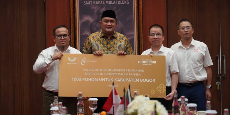 Rudy Susmanto Apresiasi Kontribusi Nyata Dunia Usaha Dalam Upaya Penghijauan di Kabupaten Bogor