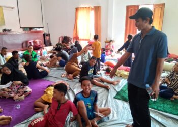 Kades Mampir: Kita Jaga Kesehatan Pengungsi