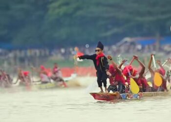 Aksi Bocah Penari Pacu Jalur Viral Dunia, Tradisi Kuansing Jadi Sorotan Internasional