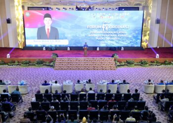 Pada Forum Koordinasi Pembangunan Wilayah Berbasis Penataan Ruang, Menteri Nusron Ajak Kepala Daerah Se-Sulawesi untuk Revisi RTRW dan RDTR