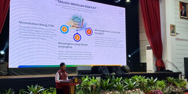 Pemerintah Resmikan Sekolah Rakyat di Cibinong, Strategi Putus Mata Rantai Kemiskinan