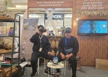 Desa Wisata Malasari Hadirkan Pengalaman VR Eksplorasi Halimun di Ajang Karya Kreatif Jabar 2025